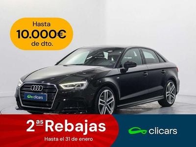 Negro Usado 2017 Audi A3 S-Line Berlina | 17.090 € (Precio justo)
