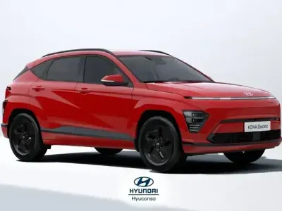Nowe Hyundai Kona Blackline 150 kW (204 KM) 2026 Czerwony SUV