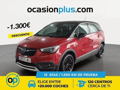 Usado Opel Crossland X 110 CV (80 kW) 2021 Rojo SUV