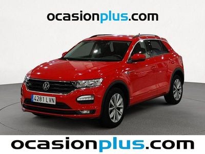 Rojo Usado 2021 VW T-Roc Advance SUV | 19.547 € (Precio justo)