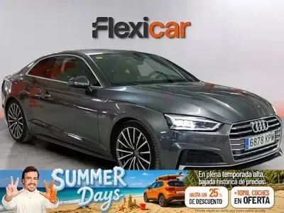 Usado Audi A5 190 CV (139 kW) 2018 Gris Coupe