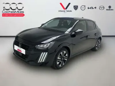 Usado Peugeot 208 Allure 110 CV (80 kW) 2025 Negro Utilitario