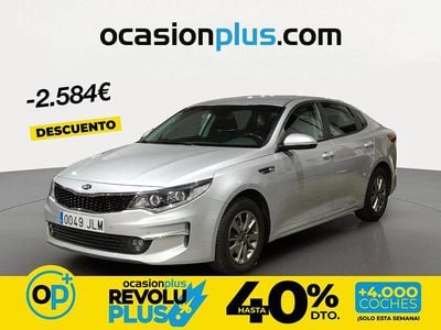 Usado Kia Optima 141 CV (103 kW) 2016 Gris plata Berlina