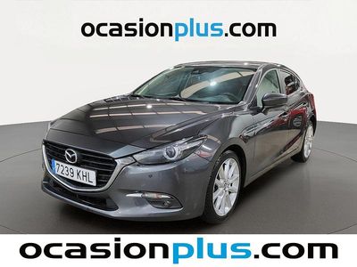 Usado Mazda 3 120 CV (88 kW) 2018 Gris Utilitario