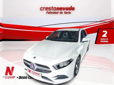 Begagnad Mercedes A180 AMG line 136 HK (100 kW) 2019 Vit