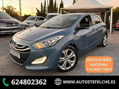 Käytetty Hyundai i30 110 HP (80 kW) 2014 Sininen Sedan