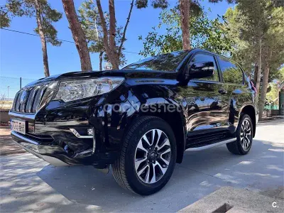 Usado Toyota Land Cruiser 204 CV (150 kW) 2023 Negro SUV
