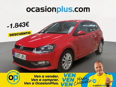 Usado VW Polo 75 CV (55 kW) 2016 Rojo