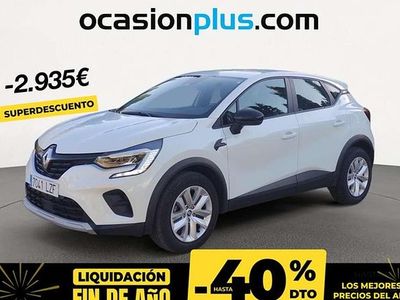 Blanco Usado 2022 Renault Captur Intens SUV | 15.355 € (Precio justo)