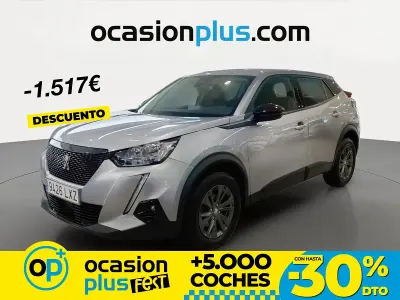Usado Peugeot 2008 Active 100 CV (73 kW) 2022 Gris SUV