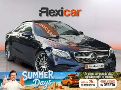 Usado Mercedes E350 299 CV (219 kW) 2019 Azul Coupe
