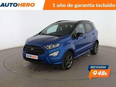 Usado Ford Ecosport ST-Line 102 CV (75 kW) 2018 Azul SUV