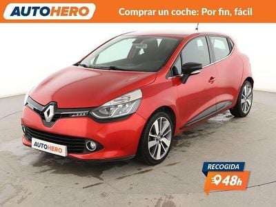 Usado Renault Clio IV 90 CV (66 kW) 2014 Rojo Berlina