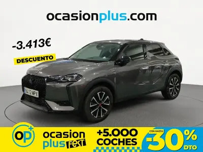 Usado DS Automobiles DS3 Crossback Performance 130 CV (95 kW) 2024 Gris SUV