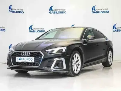 Usado Audi A5 Sportback S-Line 150 CV (110 kW) 2021 Negro Utilitario