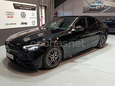 Usado Mercedes C200 163 CV (119 kW) 2022 Negro Berlina