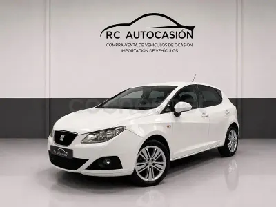 Usado Seat Ibiza 90 CV (66 kW) 2010 Blanco Berlina