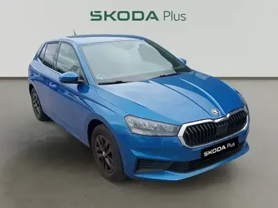 Usado Skoda Fabia 95 CV (69 kW) 2022 Azul Utilitario