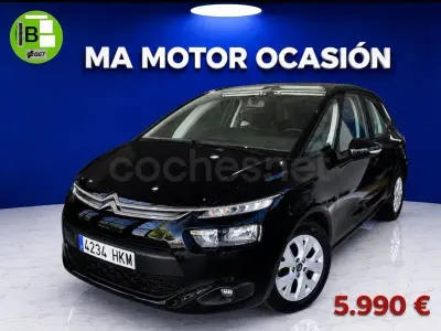 Usado Citroën C4 Picasso Seduction 115 CV (84 kW) 2015 Negro Monovolumen