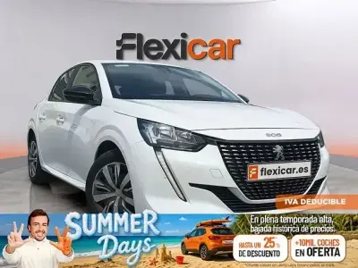 Usado Peugeot 208 Active 100 CV (73 kW) 2023 Blanco Utilitario