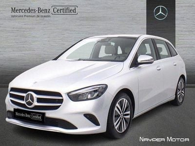 Plata iridio Usado 2021 Mercedes B200 Monovolumen | 28.500 € (Un poco caro)