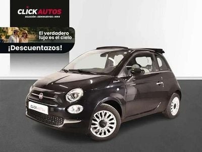 Usado Fiat 500 Dolcevita 71 CV (52 kW) 2022 Negro Descapotable