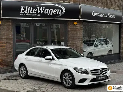 Usado Mercedes C220 194 CV (142 kW) 2020 Blanco Berlina