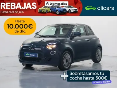 Usado Fiat 500e 86 kW (118 CV) 2024 Verde Berlina