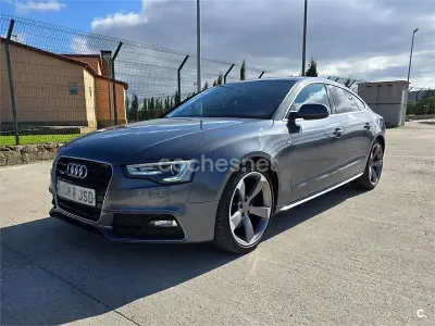 Usado Audi A5 Sportback S-Line 245 CV (180 kW) 2012 Gris / plata Utilitario