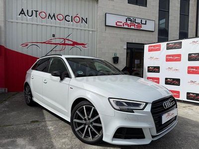 Usado Audi A3 S-Line 116 CV (85 kW) 2020 Blanco Berlina