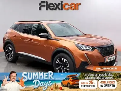 Usado Peugeot 2008 Allure 100 CV (73 kW) 2023 Naranja SUV