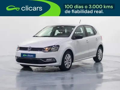Käytetty VW Polo Advance 75 HP (55 kW) 2015 Valkoinen Sedan