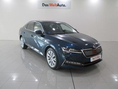 Usado Skoda Superb LAURIN & KLEMENT 218 CV (160 kW) 2022 Azul Familiar