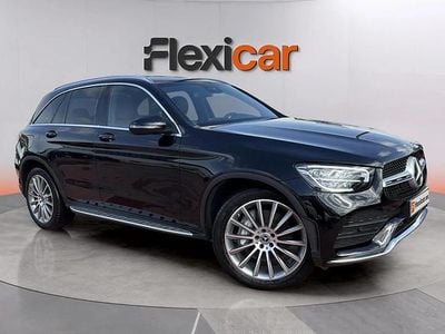Usado Mercedes GLC220 194 CV (142 kW) 2022 Negro SUV