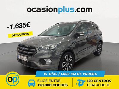 Usado Ford Kuga ST-Line 180 CV (132 kW) 2018 Gris SUV