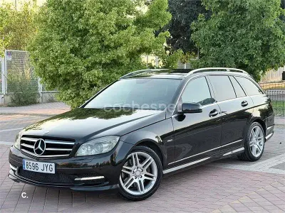 Usado Mercedes C350 Avantgarde 265 CV (194 kW) 2011 Negro Familiar