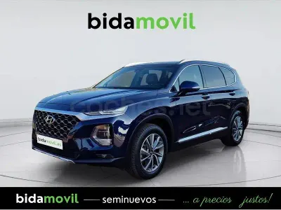 Usado Hyundai Santa Fe Style 200 HP (147 kW) 2020 Azul SUV