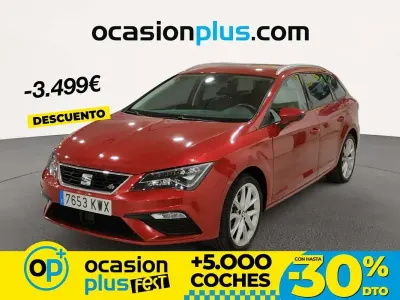 Käytetty Seat Leon ST FR 131 HP (96 kW) 2019 Punainen Farmari
