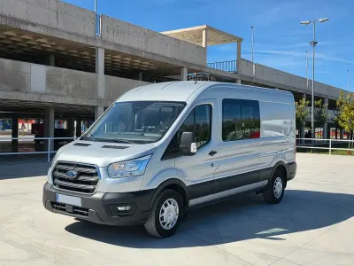 Usado Ford Transit Trend 170 CV (125 kW) 2019 Gris Berlina