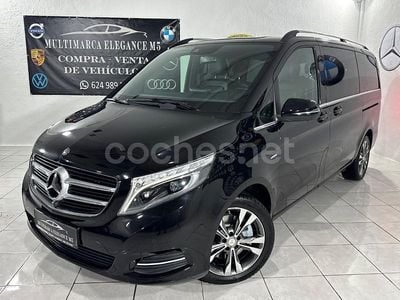 Negro Usado 2017 Mercedes V250 Avantgarde Monovolumen | 35.900 € (Precio justo)