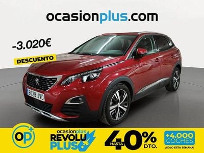 Usado Peugeot 3008 Allure 150 CV (110 kW) 2016 Rojo SUV