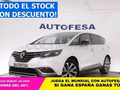 Usado Renault Espace Zen 200 CV (147 kW) 2016 Blanco Monovolumen