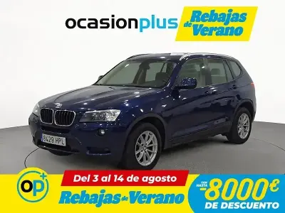 Usado BMW X3 143 CV (105 kW) 2013 Azul SUV