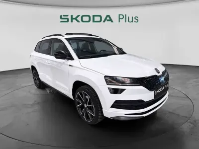 Occasion Skoda Karoq SportLine 150 ch (110 kW) 2022 Blanc SUV