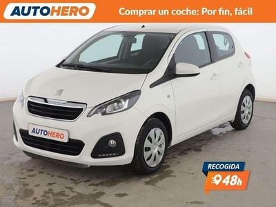 Usado Peugeot 108 Active 72 CV (52 kW) 2019 Blanco Utilitario