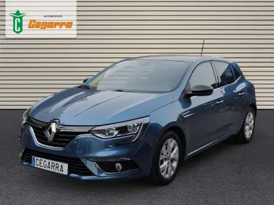 Usado Renault Mégane LIMITED 114 CV (83 kW) 2019 Azul Utilitario