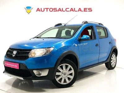 Usado Dacia Sandero Stepway 90 CV (66 kW) 2013 Azul Berlina