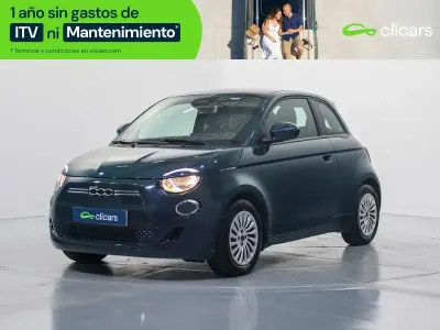 Usado Fiat 500e 86 kW (118 CV) 2023 Azul Berlina