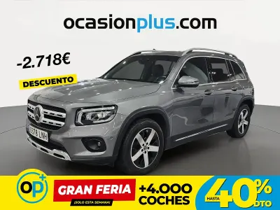 Usado Mercedes GLB200 150 CV (110 kW) 2021 Gris SUV