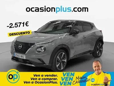 Usado Nissan Juke 143 CV (105 kW) 2024 Gris / plata SUV